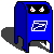 E-Mail Blue Box with Eyes!!